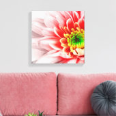 Rosa Blume Leinwand (Insitu (Wohnzimmer))