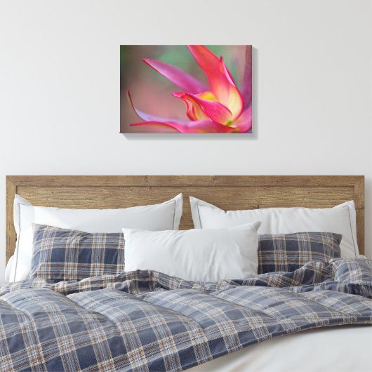 Rosa Blume Leinwand (Insitu (Schlafzimmer))