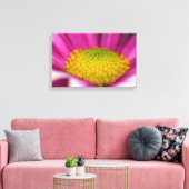 Rosa Blume Leinwand (Insitu (Wohnzimmer))