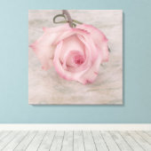 Rosa-Blume Leinwanddruck (Insitu (Holzboden))