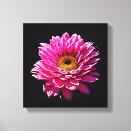 Rosa Blume Leinwanddruck