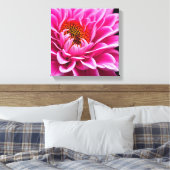 Rosa Blume Leinwanddruck (Insitu (Schlafzimmer))