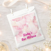 Rosa Blume Mädchen Gastgeschenk Bags Geschenktütchen (Ausgeschnitten)