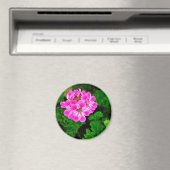 Rosa Blume Magnet (In Situ (Geschirrspüler))