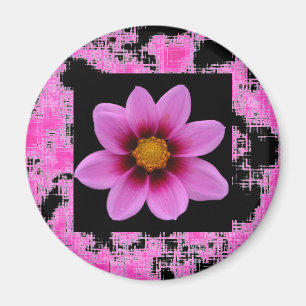 Rosa Blume Magnet