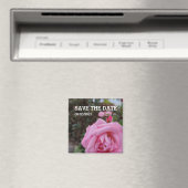 Rosa Blume Magnet (In Situ (Geschirrspüler))