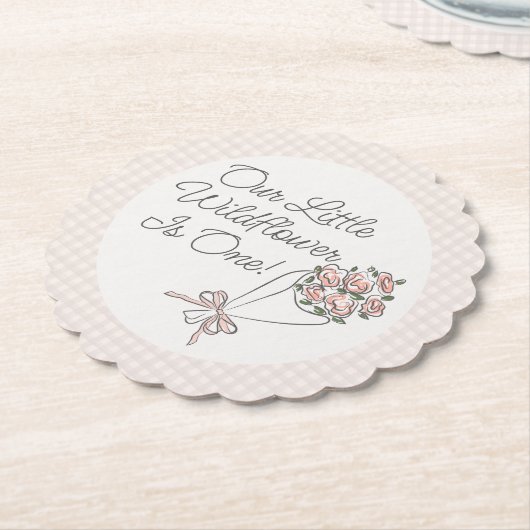 Rosa Blume Markt Frischblumenpartei Untersetzer (angewinkelt)