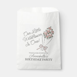 Rosa Blume Markt Frische Blüten Geburtstag Geschenktütchen