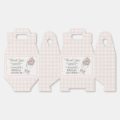 Rosa Blume Markt Frisches Brautparty Geschenkschachtel (Ungeklappt)