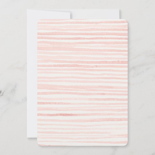 Rosa Blume Marktwirtschaft FBoritage Einladung (Rückseite)