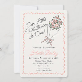 Rosa Blume Marktwirtschaft FBoritage Einladung