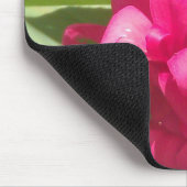 Rosa Blume Maus-Pad Mousepad (Ecke)