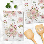 Rosa Blume mit rosa Wasserfarbe Muster Geschirrtuch<br><div class="desc">Die Blume der Floral Pattern Küchentücher,  eine elegante Touch in der Natur,  stellen Ihnen das Watercolor Pink Rose vor. Mit seiner hübschen Blume und seinen Blätter bringt dies mühelos ein natürliches Flair. Geeignet für Blume- und Rosatliebhaber.</div>