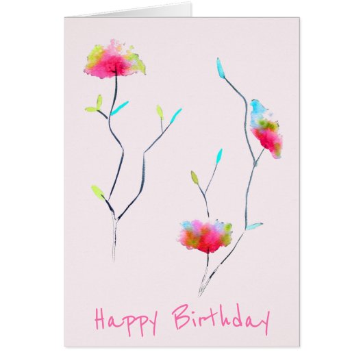 Rosa Blume Moderne, einfache japanische inspiriert (Vorne)