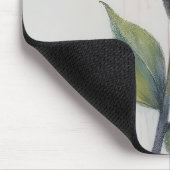 Rosa Blume Mousemat Mousepad (Ecke)