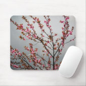 Rosa Blume Mousepad (Mit Mouse)