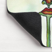 Rosa Blume Mousepad (Ecke)