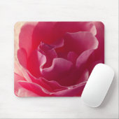 Rosa Blume, Mousepad (Mit Mouse)