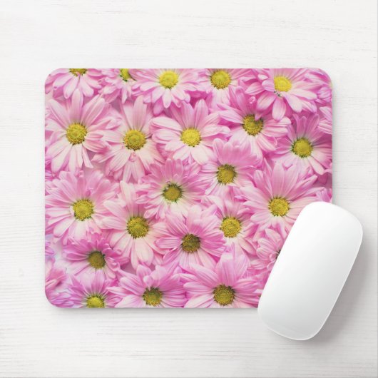 Rosa Blume Mousepad (Mit Mouse)