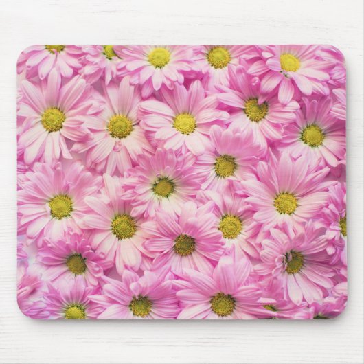 Rosa Blume Mousepad (Vorne)