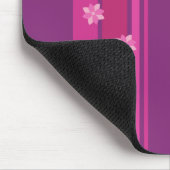 Rosa Blume Mousepad (Ecke)