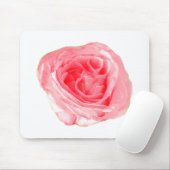 Rosa Blume Mousepad (Mit Mouse)