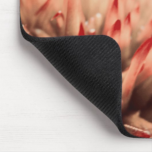 Rosa Blume Mousepad (Ecke)