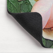 Rosa Blume Mousepad (Ecke)