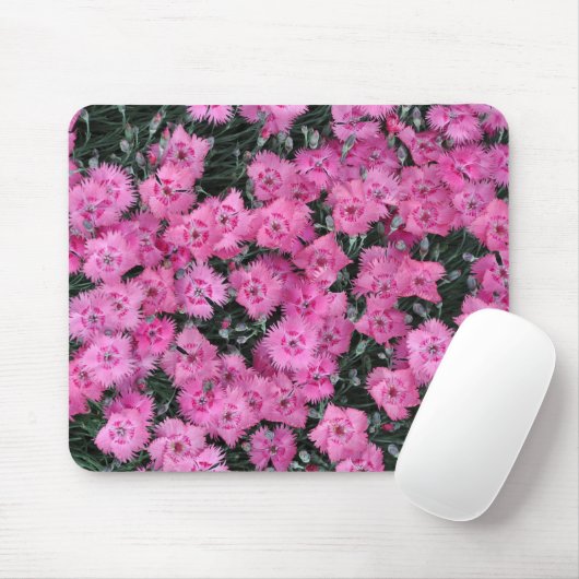 Rosa Blume Mousepad (Mit Mouse)