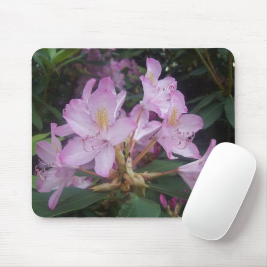 Rosa Blume Mousepad (Mit Mouse)