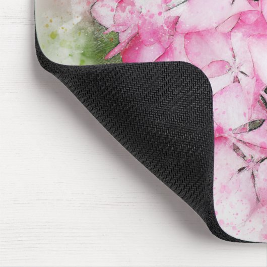Rosa Blume Mousepad (Ecke)