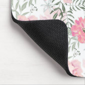 Rosa Blume Mousepad (Ecke)