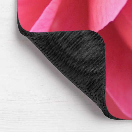 Rosa Blume Mousepad (Ecke)