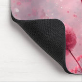 Rosa Blume Mousepad (Ecke)