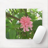 Rosa Blume Mousepad (Mit Mouse)