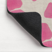 Rosa Blume Mousepad (Ecke)