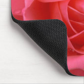 Rosa Blume Mousepad Rote Rose Dekoration Geschenke (Ecke)
