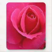 Rosa Blume Mousepad Rote Rose Dekoration Geschenke (Vorne)