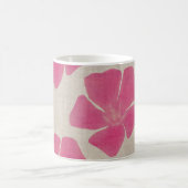 Rosa Blume MugA hübsches Button Kaffeetasse (Mittel)