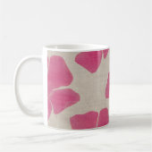 Rosa Blume MugA hübsches Button Kaffeetasse (Links)