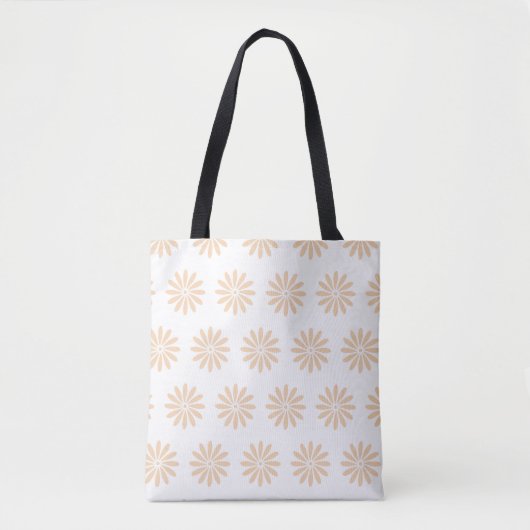 Rosa Blume Muster. Kunst, Kunstwerke, Hintergrund, Tasche (Vorderseite)