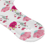 rosa Blume Muster Schneidebrett (Ecke)