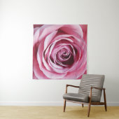 Rosa Blume, nah, Rose Wandteppich (Beispiel (Horizontal))