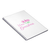 Rosa Blume Neue Oma Geschenke Notizblock (Rechte Seite)
