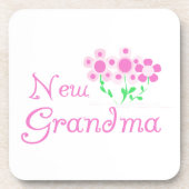 Rosa Blume Neue Oma Geschenke Untersetzer (Vorderseite)