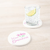 Rosa Blume Neue Oma Geschenke Untersetzer (Seite)