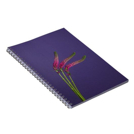 Rosa Blume Notebook Notizblock (Rechte Seite)