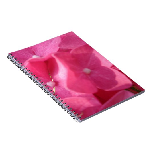 rosa Blume Notizblock (Rechte Seite)