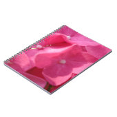 rosa Blume Notizblock (Linke Seite)