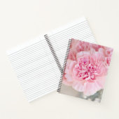 Rosa Blume Notizblock (Innenseite)